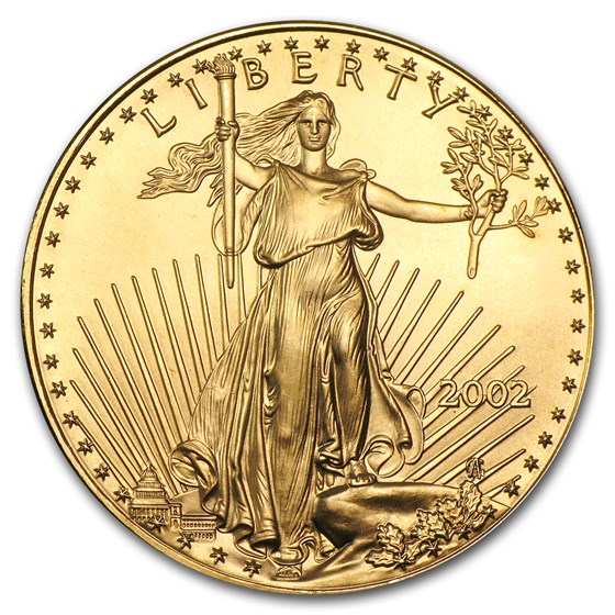 2002 1 oz Gold American Eagle BU 2002 1 oz Gold American Eagle BU